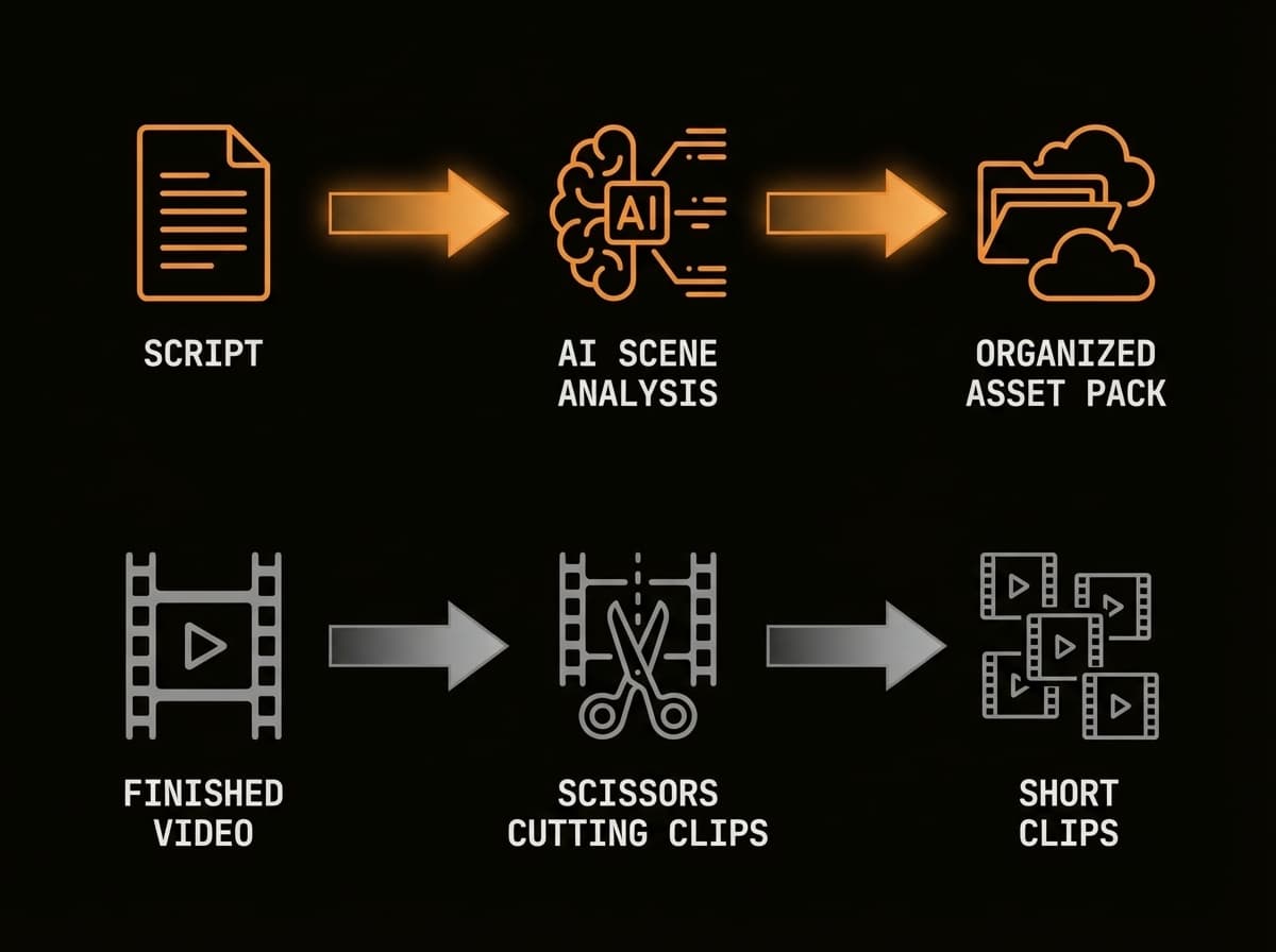 ScenePull vs OpusClip (2026): Two Different Tools for Two Different Jobs